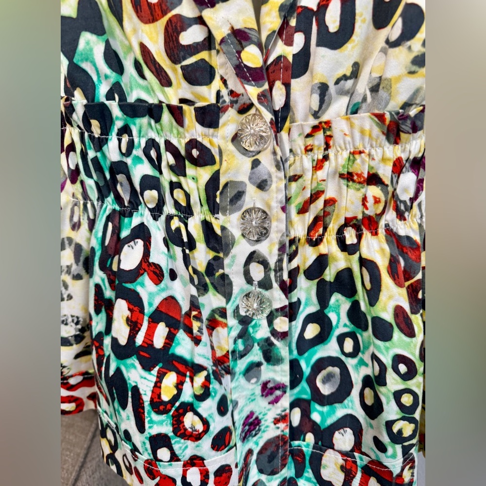 V Cristina Womens Blazer Multi Color - Picture 3 of 9